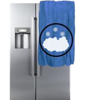 Холодильник General Electric : намерзает снег, лед на стенке
