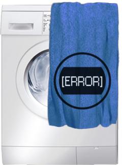 Пищит, мигает код ошибки : стиральная машина General Electric