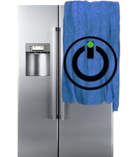 Вздулась стенка холодильника - утечка фреона : холодильник General Electric